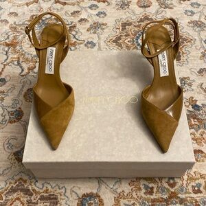 Jimmy Choo Cassia 65 in Camel